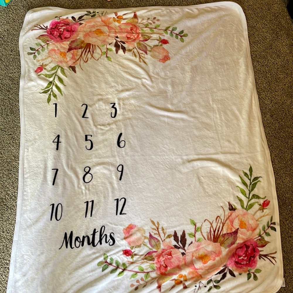 Baby Milestone blanket